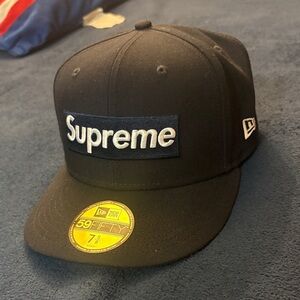 Supreme Navy and Black New Era Cap